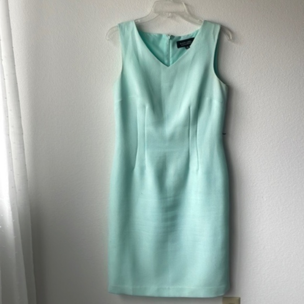 Evan Picone dress size 8 aqua gorgeous